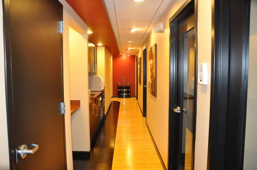The Maryland Oral Surgery Group office photo hall